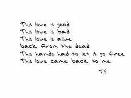 Check spelling or type a new query. Lyrics Taylor Swift This Love Asdfghjkl