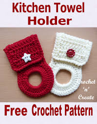 This stitch is easy to learn and creates a nice texture. Kitchen Towel Holder Uk Free Crochet Pattern Crochet N Create