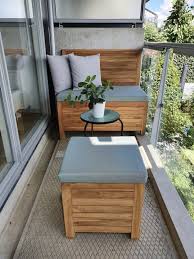 November 23 at 11:02 pm ·. Balcony Lounge Set With Storage Space 100 Cm In Width