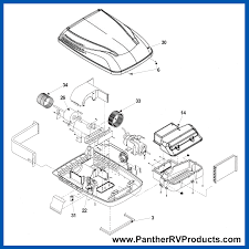 Air conditioning (also a/c, air con) is the process of removing heat and controlling the humidity of the air within a building or vehicle to achieve a more comfortable interior environment. Dometic Duotherm 640316 Penguin Ii Air Conditioner Parts Breakdown