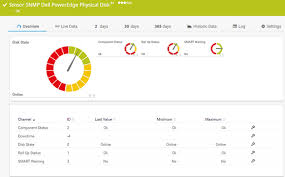 Snmp Dell Poweredge Physical Disk Sensor Prtg Network