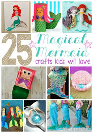 Mermaid cookie pizza combine two of your kid's favorite foods (cookies and pizza!) in this dreamy dessert from a magical mess. 25 Magical Mermaid Crafts Kids Will Love