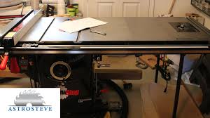 Sawstop Pcs Table Saw With Bench Dog Router Table And Industrial Mobile Base Router Table Woodworking Shop Projects Dog Bench