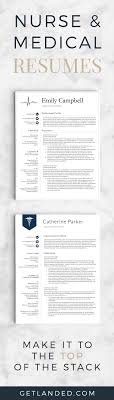 Resume Templates Specifically Designed For The Nursing Profession Completely Update Your Resume With A Medical Resume Nursing Resume Nursing Resume Template