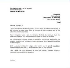 Exemple De Demande De Stage Lettre De Motivation Stage Lettre De Stage Demande D Emploi
