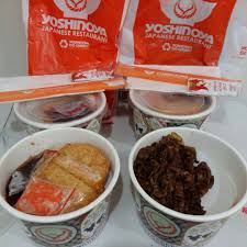 At places like yoshinoya you can buy a bowl of gyudon in japan for as little as two dollars, but made at home this recipe is cheap to make and nearly foolproof. Chicken Katsu And Beef Teriyaki Yoshinoya S Photo In Pluit Jakarta Openrice Indonesia