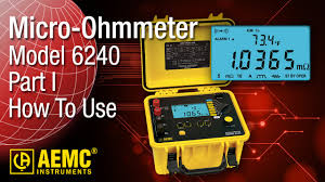 The transducer has an improved design which provides low sensitivity. Micro Ohmmeter Model 6240