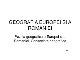 Este unul din marile oraşe ale europei şi capitală a franţei,. Ppt Geografia Europei Si A Romaniei Powerpoint Presentation Free Download Id 4956184