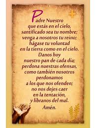 BUENOS DÍAS A TODOS - DONDE QUIERA QUE SE ENCUENTREN OREMOS CON EL PADRE  NUESTRO. El Padrenuestro es la oración que Jesús mismo nos ha enseñado, y  es un resumen de la