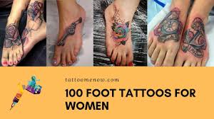 Star flower foot tattoo cute star foot tattoo. 100 Foot Tattoos For Women Youtube