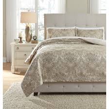 Get it as soon as thu, jun 17. Ashley Furniture Signature Design Bedding Sets Q326003k King Amil Ivory Gold Comforter Set Del Sol Furniture Bedding Sets