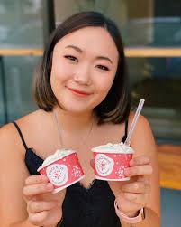 We're havin' gelato fun trying new dessert spots!🍨 @dolcenevegelato is a  quaint spot in The Heights, offering up artisanal gelato and sorbet in tons  of creative flavors 🍦 Their gelato is made