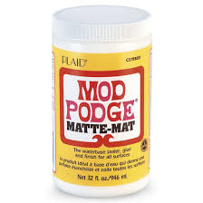 It can be sanded to a smooth finish. Mod Podge Matte Quart Mod Podge Crafting Supplies Art Supplies Crafts Nasco