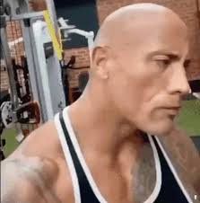 The rock is the only black person i remember from the show by bangbom18 more memes. The Rock Face Gif Therock Face Meme Discover Share Gifs