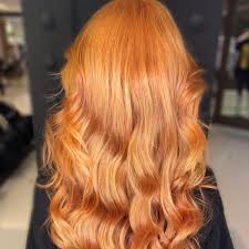 Blonde would be best because when you dye it blonde, because you're hair is already ginger, it should turn into a strawberry blonde. 11 Red Hair Colors From Ginger To Auburn Wella Professionals