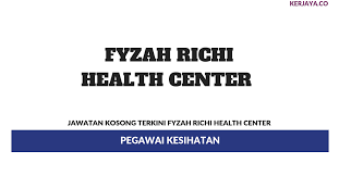 Everyone entering the habif health and wellness center must be wearing a mask. Jawatan Kosong Terkini Fyzah Richi Health Center Pegawai Kesihatan Kerja Kosong Kerajaan Swasta