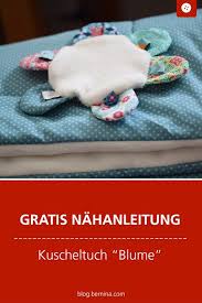 Nahanleitung Und Schnittmuster Fur Ein Baby Kuscheltuch Baby Sachen Nahen Kuscheln Nahanleitung