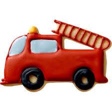 Un gâteau d'anniversaire en forme de camion de pompier en tutoriel photos! Emporte Piece Camion Pompier 9 Cm Birkmann Alice Delice