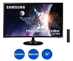 Große auswahl an curved tv. Samsung 32 Curved 1920x1080 Hdmi 60hz 4ms Fhd Lcd Monitor Lc32f39mfunxza Speakers Included Walmart Com Walmart Com