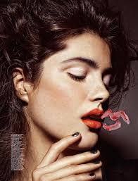 Henry Leutwyler Lenses Bobbi Brown Cosmetics for Interview Russia November  2012