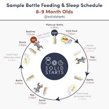 Baby Feeding Schedules - 6 to 24 Months - Solid Starts