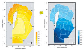 Temperatura mínima y máxima (°c). Temperaturas Medias En La Provincia De Cordoba A Temperaturas Medias Download Scientific Diagram