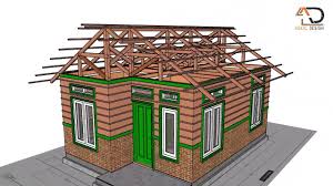 Maybe you would like to learn more about one of these? Desain Rumah Setengah Tembok Rumah Semi Permanen Minimalis 5 X 8 M Dengan 2 Kamar Tidur Youtube