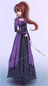 Purple haired gals, a color often overshadowed by the yandere pinks or the kuudere whites. Purple Anime Girl Wallpapers Wallpaper Cave