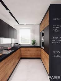 Outstanding Black And Wood Kitchens That Will Add Style To Your Home Homesthetics Inspiring Ideas For Your Home Modern Kitchen Interiors Modern Kitchen Design Kitchen Room Design