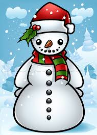 Draw a narrow horizontal rectangle crossing the top of the circle. Drawing A Snowman Step By Step Draw A Snowman Christmas Art Snowman Painting