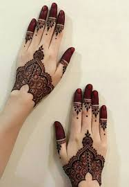 Henna Mehndi For Eid Or Wedding Henna Bridal Henna Desain Henna Gaya Pengantin Henna