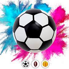 These soccer balls feature a harder exterior and are often used as indoor soccer balls. Gender Reveal Soccer Ball Kit 1 Soccer Ball 5 5 Pink Powder Blue Powder Soccer Ball Gender Reveal Gender Reveal Smoke Bombs Baby Boy Girl Best Decoration Surprise Party Occasions