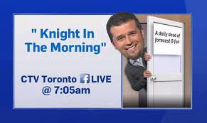 Ctv's weather anchor, anwar knight, filmed the news at noon broadcast on october 24, at c | mu for the promotion of the toronto. Ctv Toronto Knight In The Morning With Anwar Knight Facebook