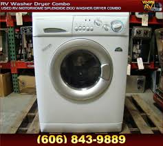 Automatically sets the water level and wash time for each load based upon the weight of your clothes. Rv Appliances Used Rv Motorhome Splendide 2100 Washer Dryer Combo Rv Washer Dryer Combo Rv Salvage Parts And Accessories And Service East Bernstadt Ky London And Surrounding Areas Tn Oh Wv Shipping Available