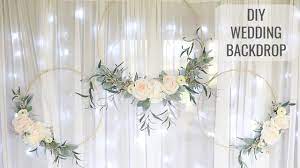 Here are some fun and creative ideas to get you started; How To Make A Wedding Background Wedding Backdrop Youtube