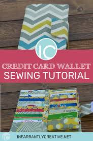 Home » bag , card holder , tutorial » credit card holder tutorial. Credit Card Wallet Sewing Tutorial Infarrantly Creative