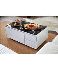 Sobro Smart Storage Coffee Table With Refrigerated Drawer Reviews Furniture Macy S Coffee Table Coffee Table With Storage Stylish Coffee Table
