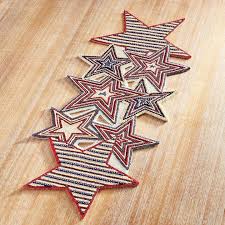 Pier 1 Imports 4th Of July Stars Beaded 37 Table Runner Patriotic Ad Tablerunner Independence Day Decoration 4th Of July Decorations 4th Of July Party