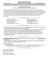 A very experienced financial advisor having considerable success in advising high net worth individuals and corporate clients on investments. Example Investment Advisor Resume Resumesdesign