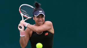 Lesia tsurenko holds to beat heather watson in straight sets at nature valley classic. 3oxynzdmajaxwm