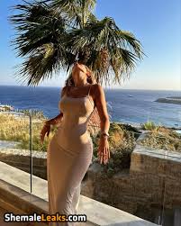 Luana Vjollca candid yacht ocean breeze