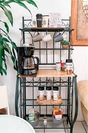 Emery design & woodwork turned vintage coffee crates into wall shelves by hanging them above the coffee station in this detroit kitchen. 40 Best Coffee Bar Ideas Stations For 2021 Crazy Laura
