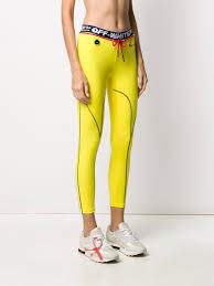 NIKE X OFF-WHITE Nrg Ru Pro leggings in Yellow - Lyst