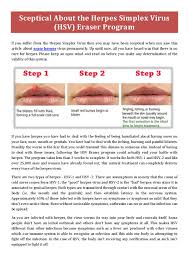 Hsv eraser is the breakthrough herpes treatment developed by doctor christine buehler. The Ultimate Herpes Procedure To Finally Removes Herpes Forever By Liberty Levi Issuu