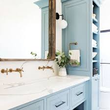 Bathroom colors in all the splendid in a powder room you could be more adventurous with your choice of color, but it should still fit in with. 9 Best Paint Colors For Bathrooms