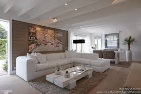 Maison Dans Un Lotissement Urbain Deco Salon Cosy Deco Salon Poutres Peintes