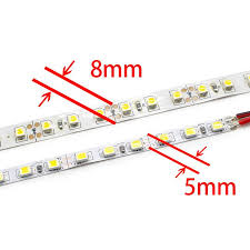 5mm Width 5m 2835 600 Smd Flexible Led Strip Light 120 Led M Led Tape White Warm White Outdoor Led Light Strips Battery Powered Led Strip Lights From Marchh 1 29 Dhgate Com