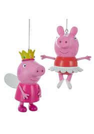 A lovely peppa pig christmas felt ornament for your christmas tree. Kurt Adler 3 5 Inch Peppa Pig Christmas Ornament Set Of 2 Ornaments Amazon Com Au