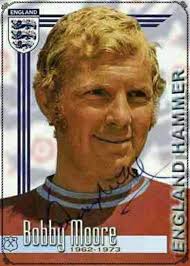 Bobby Moore of West Ham in 1973.