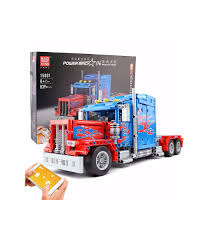 More images for what kind of truck is optimus prime » Mold King 15001 Peterbilt 389 Muscle Truck Optimus Prime Bausteine Spielzeug Set Buildingtoystore Com